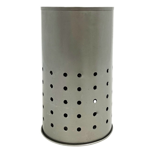 Дымарь Rauchboy из нержавеющей стали, высота 250 мм, диаметр 110 мм, замшевый мех, со стаканом